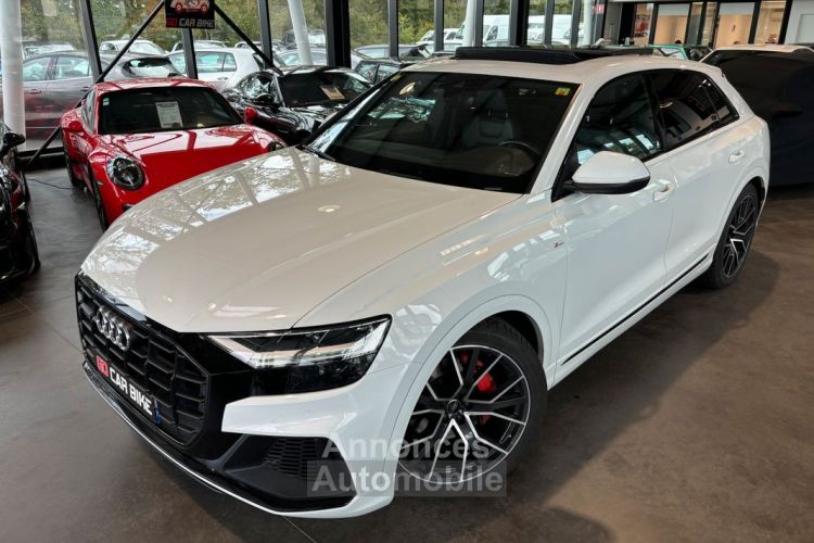 Audi Q8 50 TDI 286ch S line Quattro Français Garantie 6 ans Toit ouvrant Attelage Suspension Pneumatique Carplay 22 pouces 749-mois - <small></small> 54.900 € <small>TTC</small> - #1