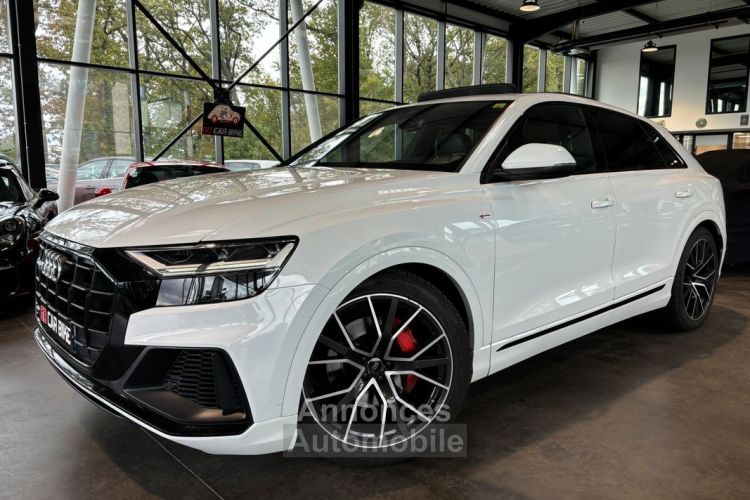 Audi Q8 50 TDI 286ch S line Quattro Français Garantie 6 ans Toit ouvrant Attelage Suspension Pneumatique Carplay 22 pouces 779-mois - <small></small> 55.900 € <small>TTC</small> - #1