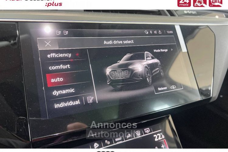 Audi Q8 E-TRON SPORTBACK e-tron Sportback 55 408 ch 114 kWh Quattro Avus - <small></small> 102.900 € <small>TTC</small> - #15