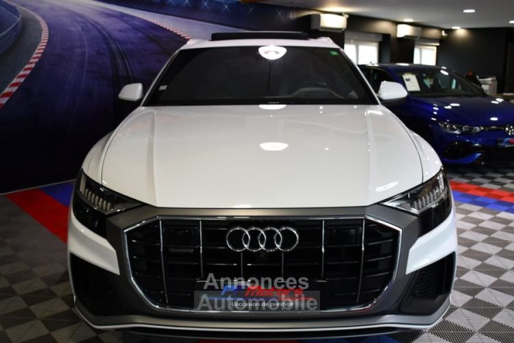 Audi Q8 S-Line 50 TDI 286 Quattro Tiptronic 8 GPS Attelage Caméra TO Keyless Cuir Suspension Pneumatique Bang Olufsen JA 22 Pas De Malus - <small></small> 59.990 € <small>TTC</small> - #9