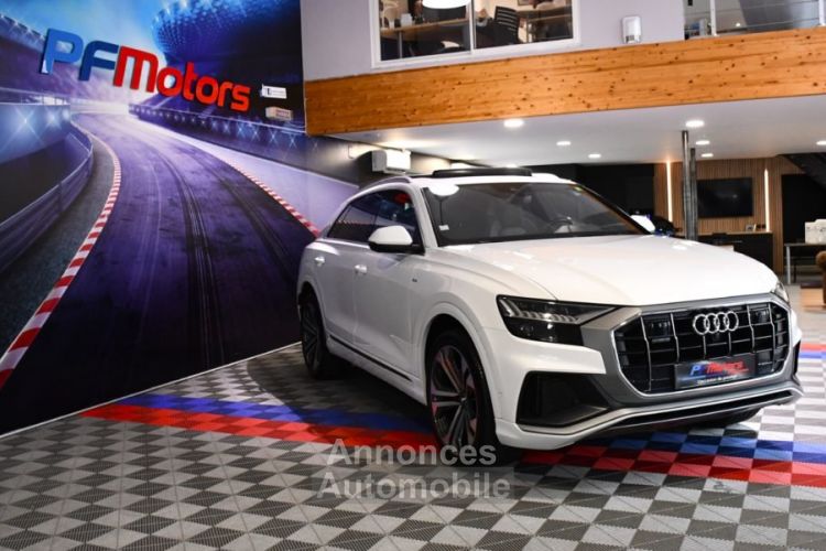 Audi Q8 S-Line 50 TDI 286 Quattro Tiptronic 8 GPS Attelage Caméra TO Keyless Cuir Suspension Pneumatique Bang Olufsen JA 22 Pas De Malus - <small></small> 59.990 € <small>TTC</small> - #10