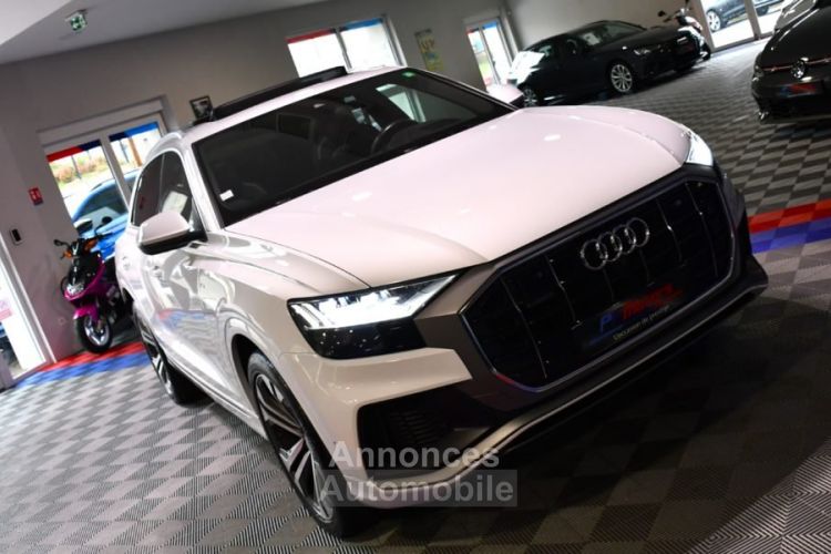 Audi Q8 S-Line 50 TDI 286 Quattro Tiptronic 8 GPS Attelage Caméra TO Keyless Cuir Suspension Pneumatique Bang Olufsen JA 22 Pas De Malus - <small></small> 59.990 € <small>TTC</small> - #11