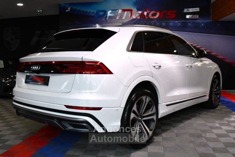 Audi Q8 S-Line 50 TDI 286 Quattro Tiptronic 8 GPS Attelage Caméra TO Keyless Cuir Suspension Pneumatique Bang Olufsen JA 22 Pas De Malus - <small></small> 59.990 € <small>TTC</small> - #14