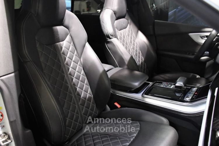 Audi Q8 S-Line 50 TDI 286 Quattro Tiptronic 8 GPS Attelage Caméra TO Keyless Cuir Suspension Pneumatique Bang Olufsen JA 22 Pas De Malus - <small></small> 59.990 € <small>TTC</small> - #30