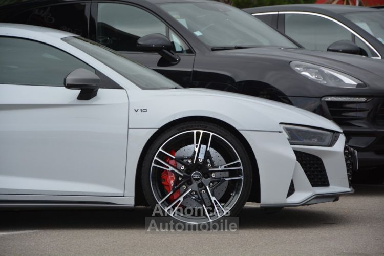 Audi R8 620 CV V10 Performance LOA 1 299 Euros Par mois Sièges Recaro Carbon Interieur et Moteur Gris Suzuka Co2 Payé - <small></small> 149.900 € <small>TTC</small> - #3