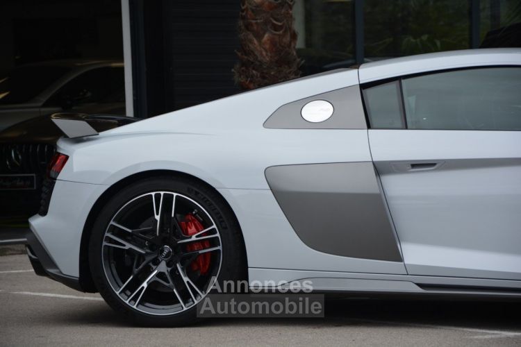 Audi R8 620 CV V10 Performance LOA 1 299 Euros Par mois Sièges Recaro Carbon Interieur et Moteur Gris Suzuka Co2 Payé - <small></small> 149.900 € <small>TTC</small> - #4