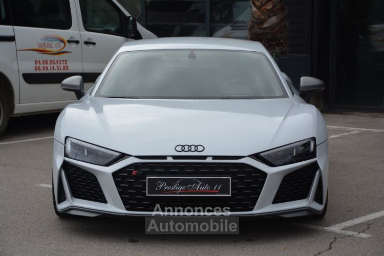 Audi R8 620 CV V10 Performance LOA 1 299 Euros Par mois Sièges Recaro Carbon Interieur et Moteur Gris Suzuka Co2 Payé - <small></small> 149.900 € <small>TTC</small> - #6