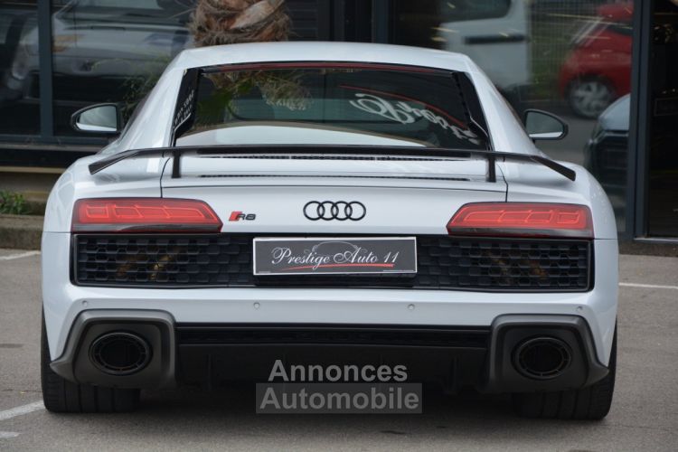 Audi R8 620 CV V10 Performance LOA 1 299 Euros Par mois Sièges Recaro Carbon Interieur et Moteur Gris Suzuka Co2 Payé - <small></small> 149.900 € <small>TTC</small> - #9