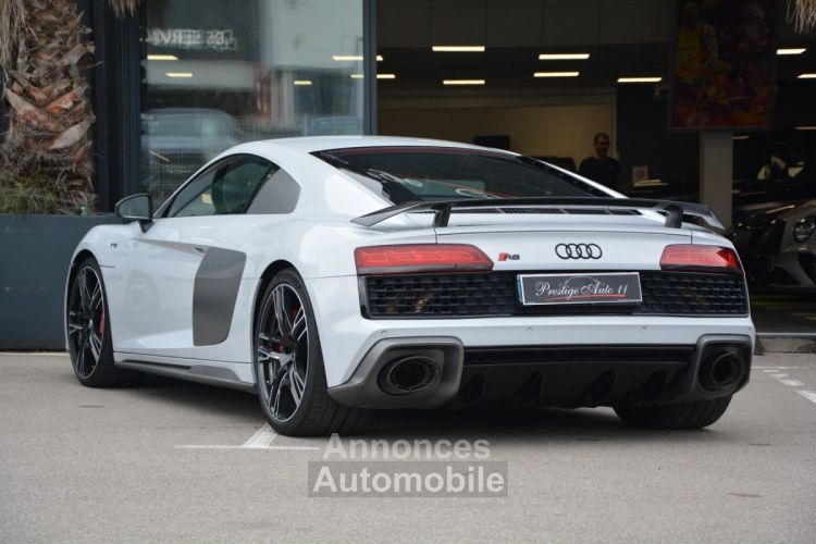 Audi R8 620 CV V10 Performance LOA 1 299 Euros Par mois Sièges Recaro Carbon Interieur et Moteur Gris Suzuka Co2 Payé - <small></small> 149.900 € <small>TTC</small> - #10