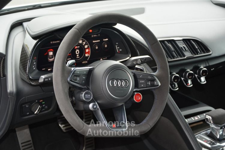 Audi R8 620 CV V10 Performance LOA 1 299 Euros Par mois Sièges Recaro Carbon Interieur et Moteur Gris Suzuka Co2 Payé - <small></small> 149.900 € <small>TTC</small> - #11