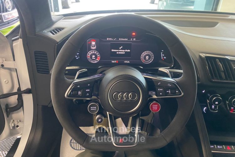 Audi R8 620 CV V10 Performance LOA 1 299 Euros Par mois Sièges Recaro Carbon Interieur et Moteur Gris Suzuka Co2 Payé - <small></small> 149.900 € <small>TTC</small> - #38