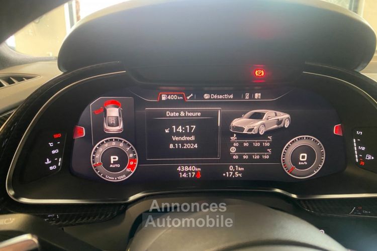 Audi R8 620 CV V10 Performance LOA 1 299 Euros Par mois Sièges Recaro Carbon Interieur et Moteur Gris Suzuka Co2 Payé - <small></small> 149.900 € <small>TTC</small> - #39