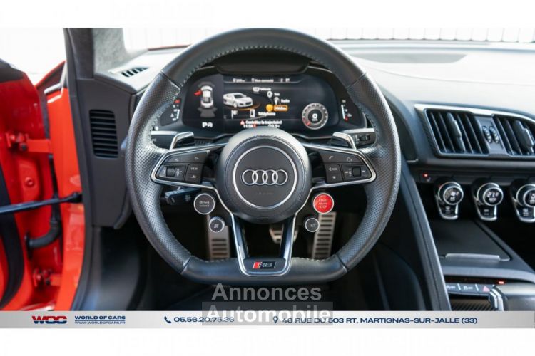 Audi R8 Quattro 5.2 V10 Plus FSI - BV S-tronic  COUPE 2015 . PHASE 1 - <small></small> 118.900 € <small>TTC</small> - #21