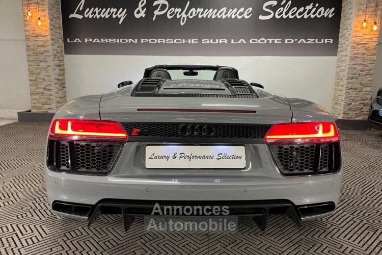 Audi R8 Spyder 5.2 V10 S-tronic RWS 1 OF 999 - 36000km - IMMAT FRANCE - GRIS NARDO - <small></small> 134.990 € <small>TTC</small> - #5