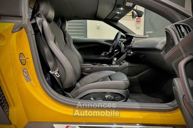 Audi R8 Spyder II PERFORMANCE FACELIFT 5.2 FSI V10 620 Ch QUATTRO S-TRONIC 7 PACK BLACK CARBONE FEU LAZER CÉRAMIQUE B&O FULL OPTION ÉTAT NEUF - <small></small> 155.990 € <small>TTC</small> - #5