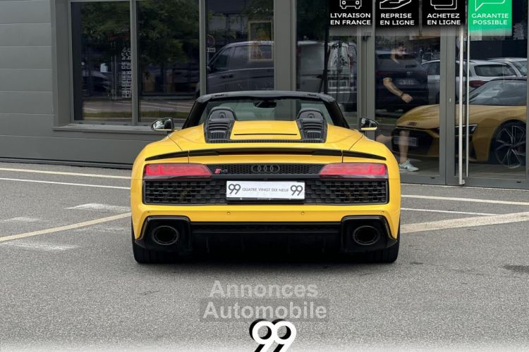 Audi R8 Spyder Quattro 5.2 V10 PACK CUIR SPOILER AR CARBONNE BRILLANT GTIE 02/27 - MALUS INCLUS LIVRAI - <small></small> 184.990 € <small></small> - #7