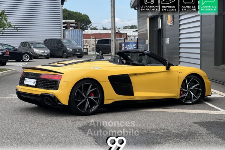 Audi R8 Spyder Quattro 5.2 V10 PACK CUIR SPOILER AR CARBONNE BRILLANT GTIE 02/27 - MALUS INCLUS LIVRAI - <small></small> 184.990 € <small></small> - #9