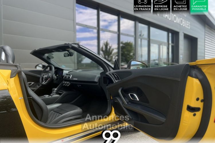 Audi R8 Spyder Quattro 5.2 V10 PACK CUIR SPOILER AR CARBONNE BRILLANT GTIE 02/27 - MALUS INCLUS LIVRAI - <small></small> 184.990 € <small></small> - #31