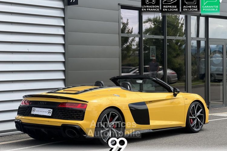 Audi R8 Spyder Quattro 5.2 V10 PACK CUIR SPOILER AR CARBONNE BRILLANT GTIE 02/27 - MALUS INCLUS LIVRAI - <small></small> 184.990 € <small></small> - #32