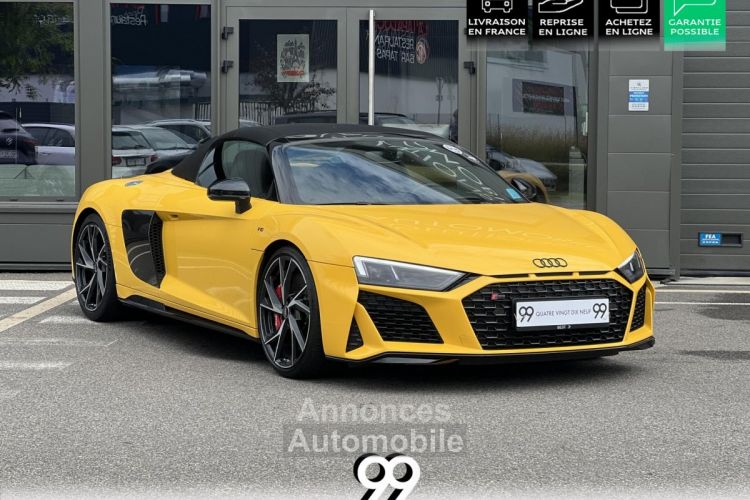 Audi R8 Spyder Quattro 5.2 V10 PACK CUIR SPOILER AR CARBONNE BRILLANT GTIE 02/27 - MALUS INCLUS LIVRAI - <small></small> 184.990 € <small></small> - #36