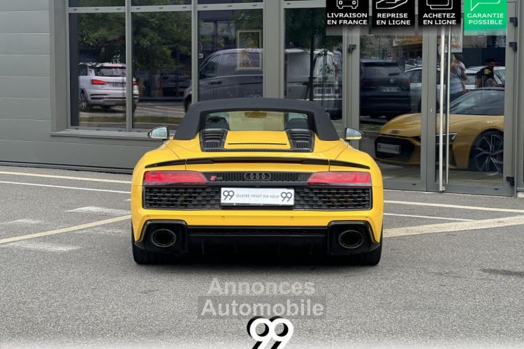 Audi R8 Spyder Quattro 5.2 V10 PACK CUIR SPOILER AR CARBONNE BRILLANT GTIE 02/27 - MALUS INCLUS LIVRAI - <small></small> 184.990 € <small></small> - #38