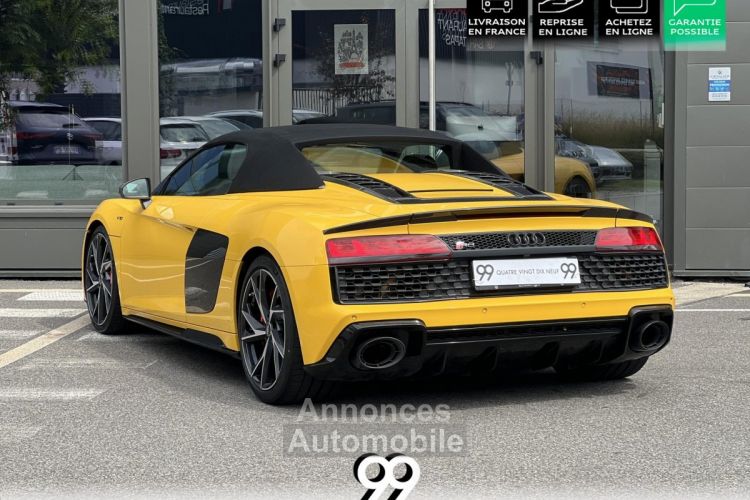 Audi R8 Spyder Quattro 5.2 V10 PACK CUIR SPOILER AR CARBONNE BRILLANT GTIE 02/27 - MALUS INCLUS LIVRAI - <small></small> 184.990 € <small></small> - #39