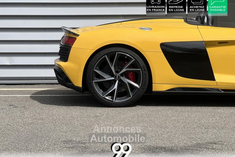 Audi R8 Spyder Quattro 5.2 V10 PACK CUIR SPOILER AR CARBONNE BRILLANT GTIE 02/27 - MALUS INCLUS LIVRAI - <small></small> 184.990 € <small></small> - #43