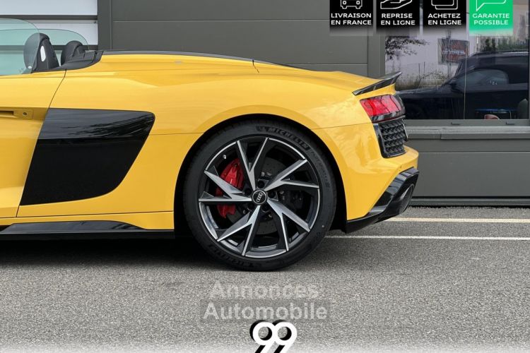 Audi R8 Spyder Quattro 5.2 V10 PACK CUIR SPOILER AR CARBONNE BRILLANT GTIE 02/27 - MALUS INCLUS LIVRAI - <small></small> 184.990 € <small></small> - #49