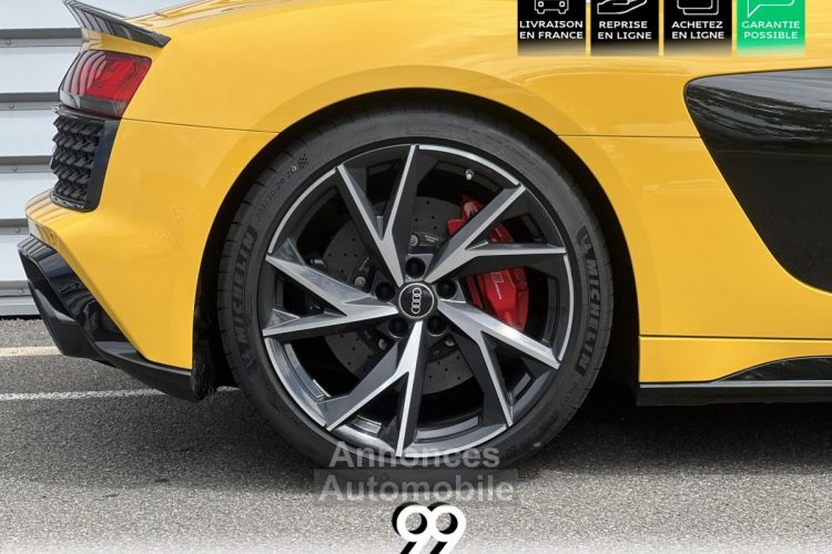 Audi R8 Spyder Quattro 5.2 V10 PACK CUIR SPOILER AR CARBONNE BRILLANT GTIE 02/27 - MALUS INCLUS LIVRAI - <small></small> 184.990 € <small></small> - #50