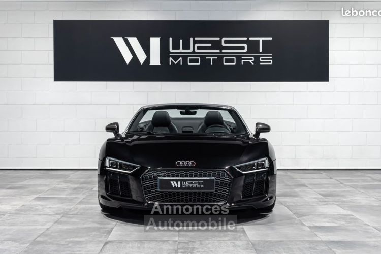 Audi R8 Spyder V10 5.2 540 – Française Carbone B&O Carplay Cam. Recul Sièges élec. Mémoire 1292EMOIS - <small></small> 127.900 € <small>TTC</small> - #2