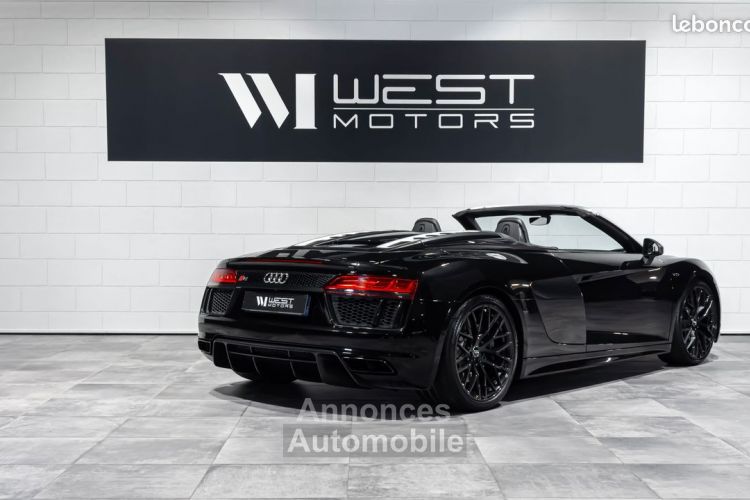 Audi R8 Spyder V10 5.2 540 – Française Carbone B&O Carplay Cam. Recul Sièges élec. Mémoire 1292EMOIS - <small></small> 127.900 € <small>TTC</small> - #4