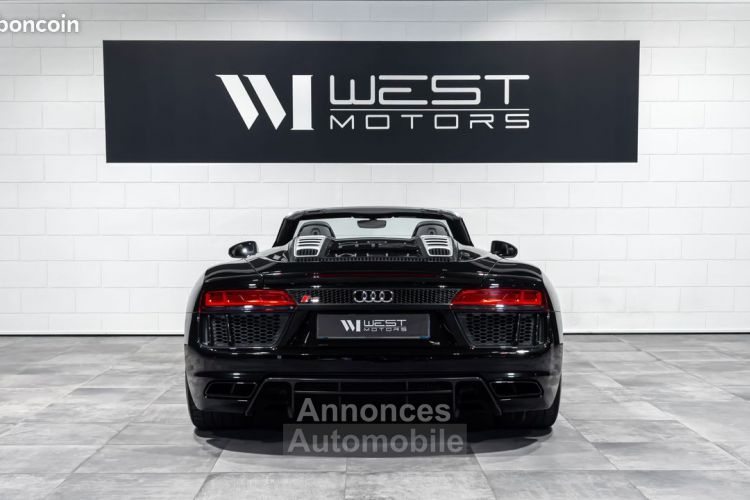 Audi R8 Spyder V10 5.2 540 – Française Carbone B&O Carplay Cam. Recul Sièges élec. Mémoire 1292EMOIS - <small></small> 127.900 € <small>TTC</small> - #5