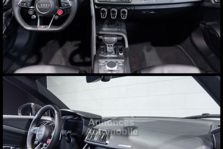 Audi R8 Spyder V10 5.2 540 – Française Carbone B&O Carplay Cam. Recul Sièges élec. Mémoire 1292EMOIS - <small></small> 127.900 € <small>TTC</small> - #7