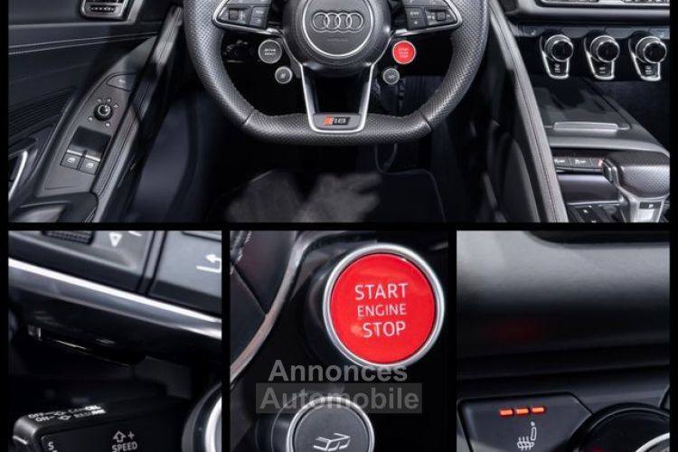 Audi R8 Spyder V10 5.2 540 – Française Carbone B&O Carplay Cam. Recul Sièges élec. Mémoire 1292EMOIS - <small></small> 127.900 € <small>TTC</small> - #9