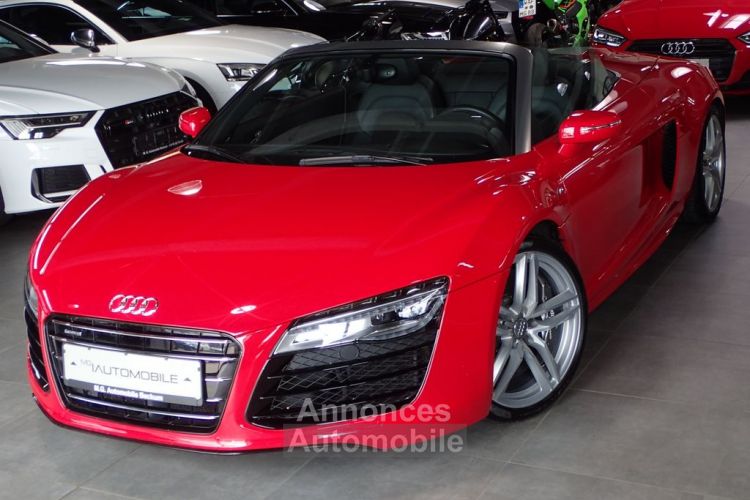 Audi R8 Spyder V10 525ch S tronic Caméra MAGNETICRIDE freins céramique B&O deuxième main Garantie 12 mois Suivi complet - <small></small> 90.000 € <small>TTC</small> - #2