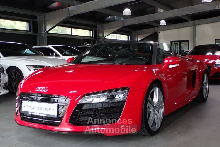 Audi R8 Spyder V10 525ch S tronic Caméra MAGNETICRIDE freins céramique B&O deuxième main Garantie 12 mois Suivi complet - <small></small> 90.000 € <small>TTC</small> - #3