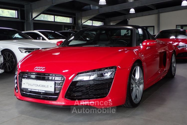 Audi R8 Spyder V10 525ch S tronic Caméra MAGNETICRIDE freins céramique B&O deuxième main Garantie 12 mois Suivi complet - <small></small> 90.000 € <small>TTC</small> - #4