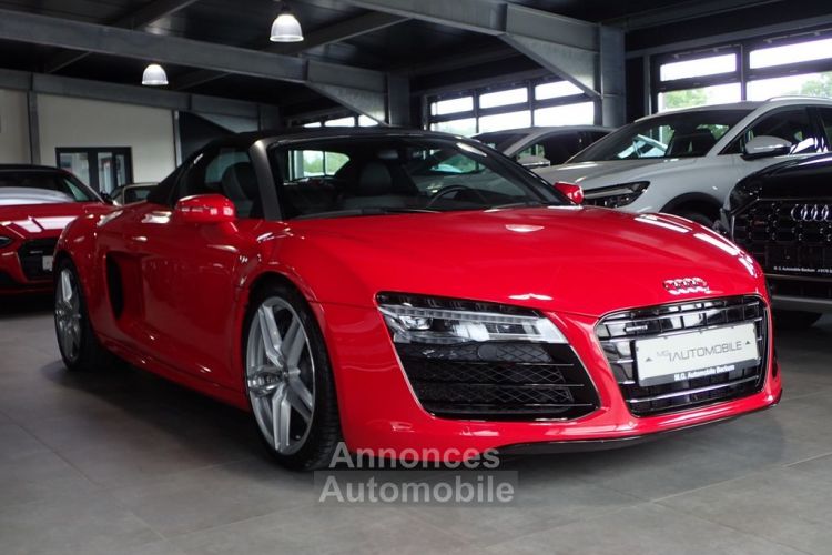 Audi R8 Spyder V10 525ch S tronic Caméra MAGNETICRIDE freins céramique B&O deuxième main Garantie 12 mois Suivi complet - <small></small> 90.000 € <small>TTC</small> - #6