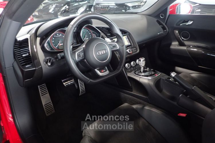 Audi R8 Spyder V10 525ch S tronic Caméra MAGNETICRIDE freins céramique B&O deuxième main Garantie 12 mois Suivi complet - <small></small> 90.000 € <small>TTC</small> - #15