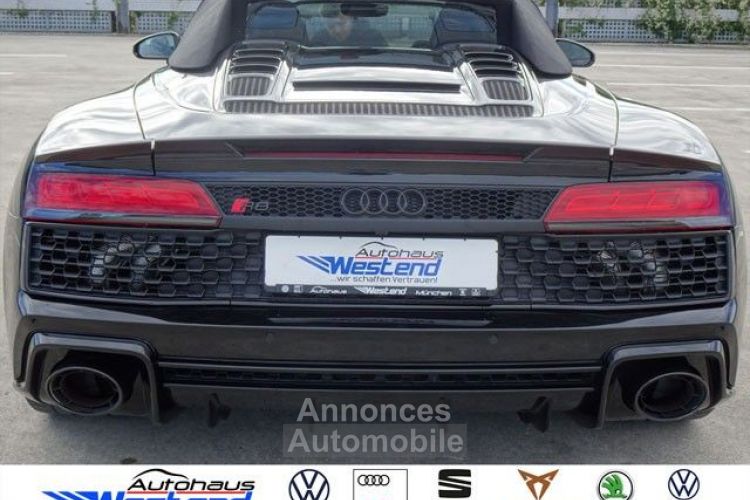 Audi R8 Spyder V10 5.2L 620 Performance Pack Full Black B&O JA 20  Garantie 12 mois Prémium - <small></small> 145.990 € <small></small> - #12