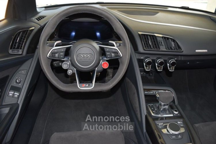 Audi R8 Spyder V10 5.2L 620 Performance Pack Sport B&O Carbon JA 20 Céramic Garantie 12 mois Prémium - <small></small> 148.990 € <small>TTC</small> - #5