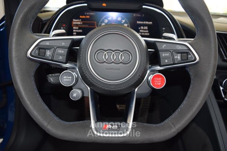 Audi R8 Spyder V10 5.2L 620 Performance Pack Sport B&O Carbon JA 20 Céramic Garantie 12 mois Prémium - <small></small> 148.990 € <small>TTC</small> - #14