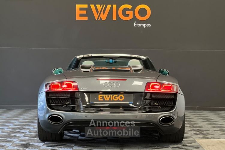 Audi R8 Spyder V10 5.2l FSI 525ch QUATTRO R-TRONIC BVA Ligne Titane Carplay Cuir Exclusive - <small></small> 65.900 € <small>TTC</small> - #6