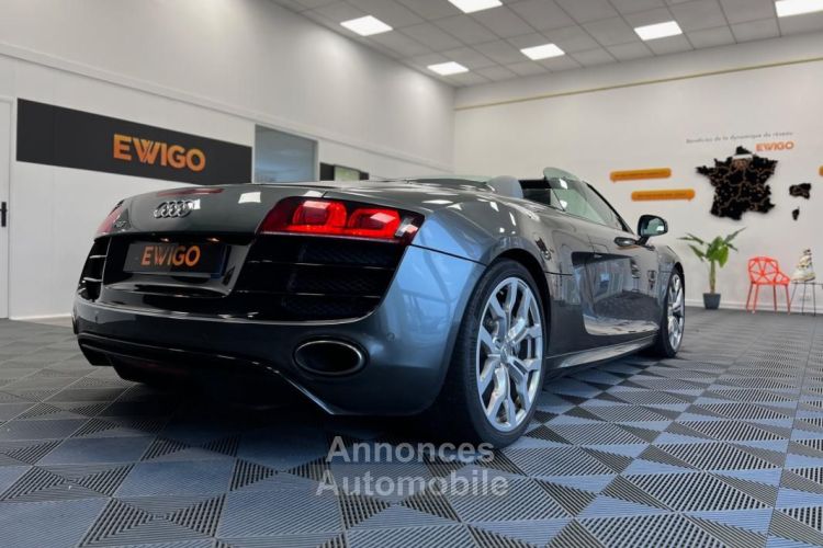 Audi R8 Spyder V10 5.2l FSI 525ch QUATTRO R-TRONIC BVA Ligne Titane Carplay Cuir Exclusive - <small></small> 65.900 € <small>TTC</small> - #7