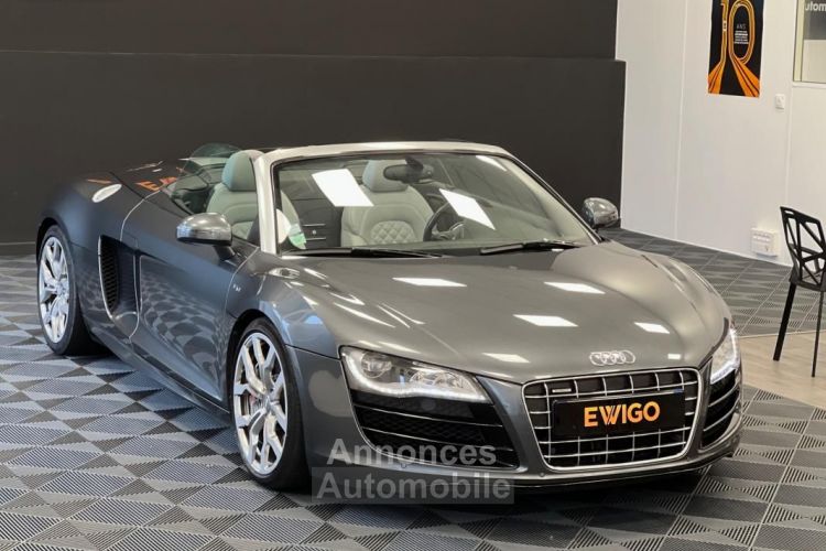 Audi R8 Spyder V10 5.2l FSI 525ch QUATTRO R-TRONIC BVA Ligne Titane Carplay Cuir Exclusive - <small></small> 65.900 € <small>TTC</small> - #9