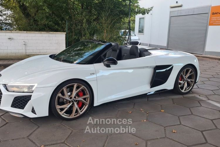 Audi R8 Spyder V10 5.2L RWD 540 Blanche B&O JA 20 Virtual*Camera*LED*GARANTIE AUDI 11/2024 - <small></small> 140.990 € <small></small> - #3