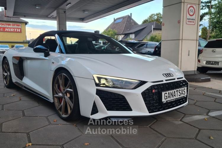 Audi R8 Spyder V10 5.2L RWD 540 Blanche B&O JA 20 Virtual*Camera*LED*GARANTIE AUDI 11/2024 - <small></small> 140.990 € <small></small> - #4