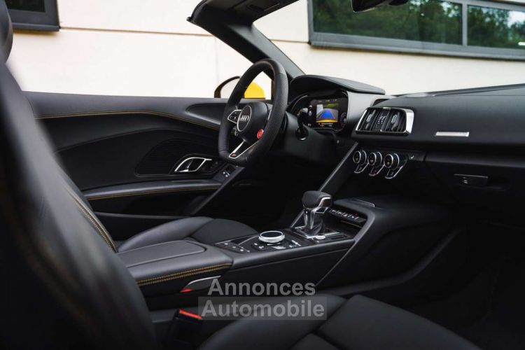 Audi R8 Spyder V10 Performance RWD Vegas Yellow B&O - <small></small> 179.900 € <small>TTC</small> - #28