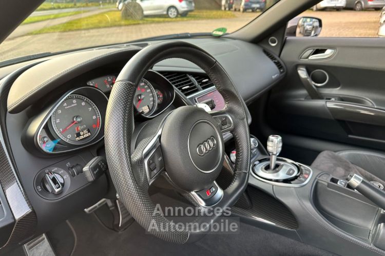 Audi R8 Spyder V8 430ch S tronic Caméra de recul Bang & Olufsen Garantie 12 mois - <small></small> 89.000 € <small>TTC</small> - #14