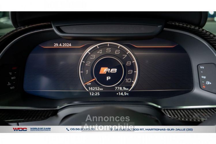Audi R8 V10 5.2 620CH PERFORMANCE / EXCLUSIVE / CARBONE - <small></small> 164.990 € <small>TTC</small> - #19